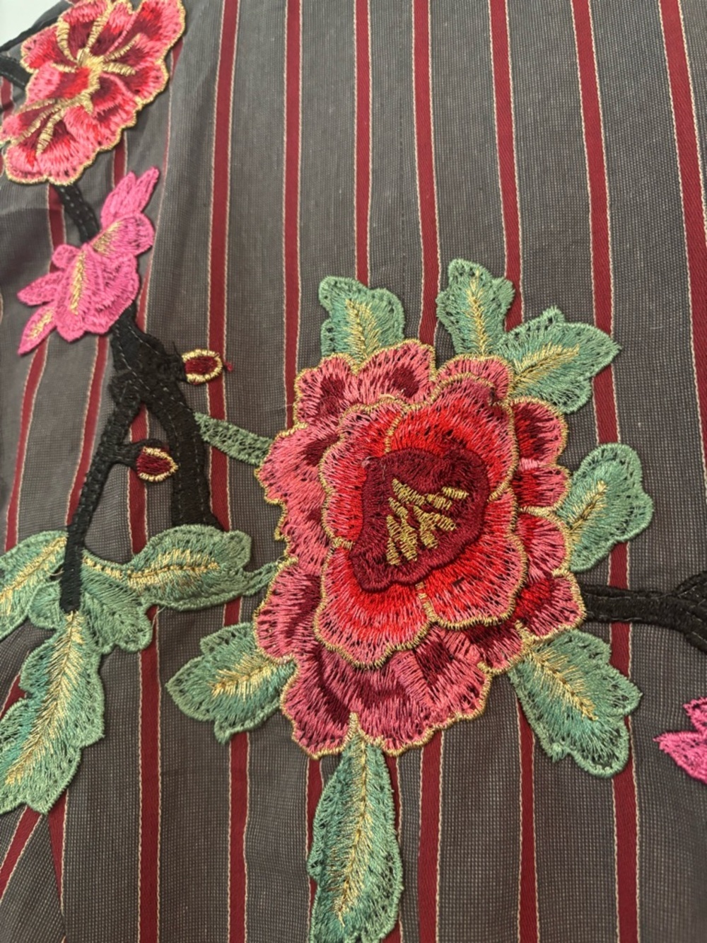 Aratta Silent Journey Statement Embroidered Blazer NWT - Picture 13 of 15